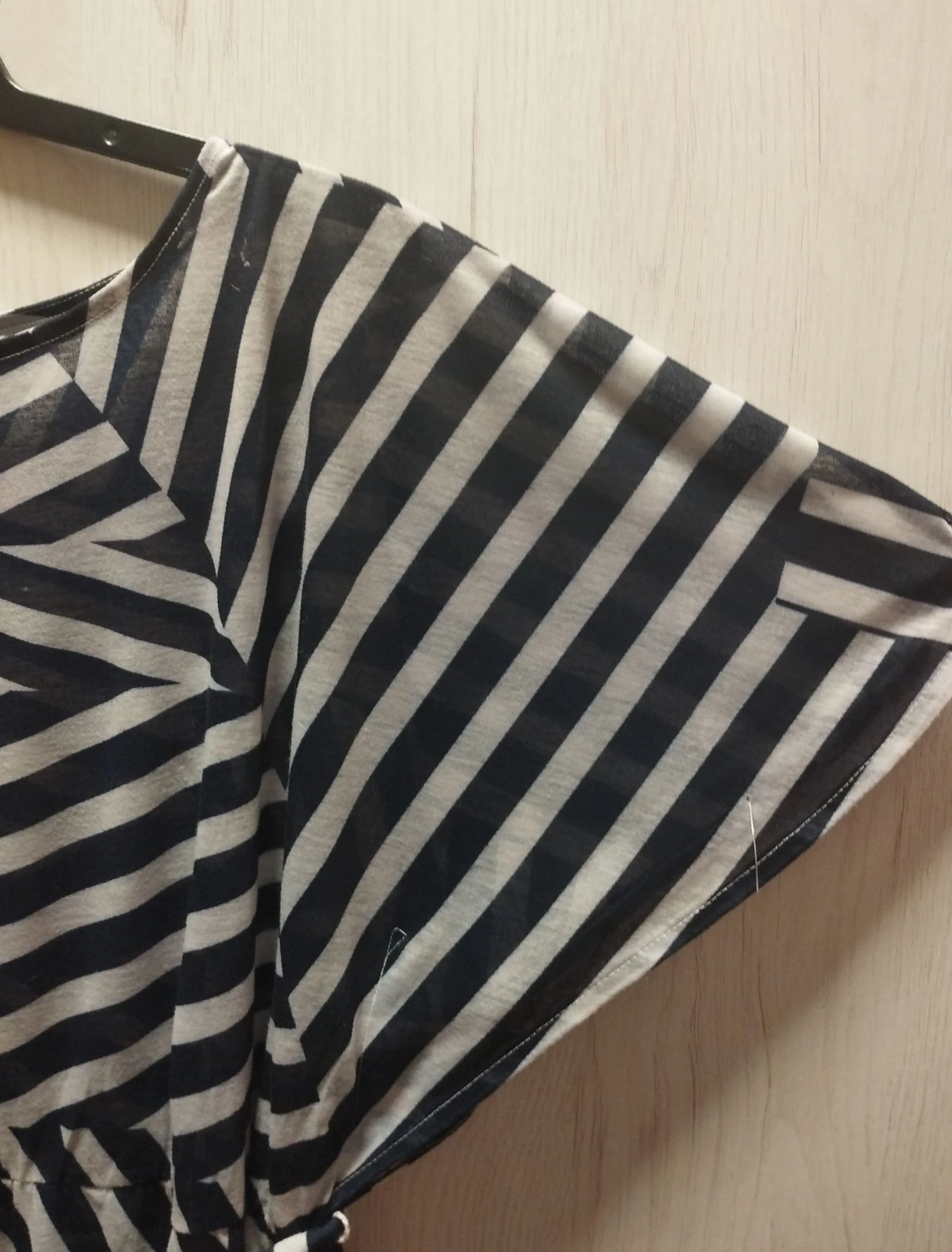 H&M Geometric Stripe Beach Dress Size S – photo 2